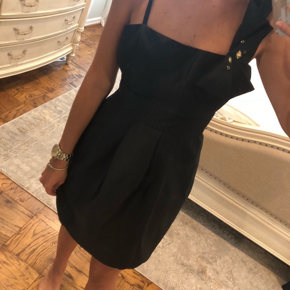 Black Cocktail Dress - Picture 2 of 2